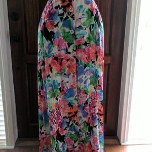 Vintage Carol Little Maxi skirt with pockets